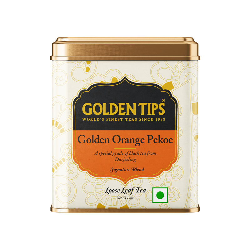 Golden Orange Pekoe Tea - Tin Can