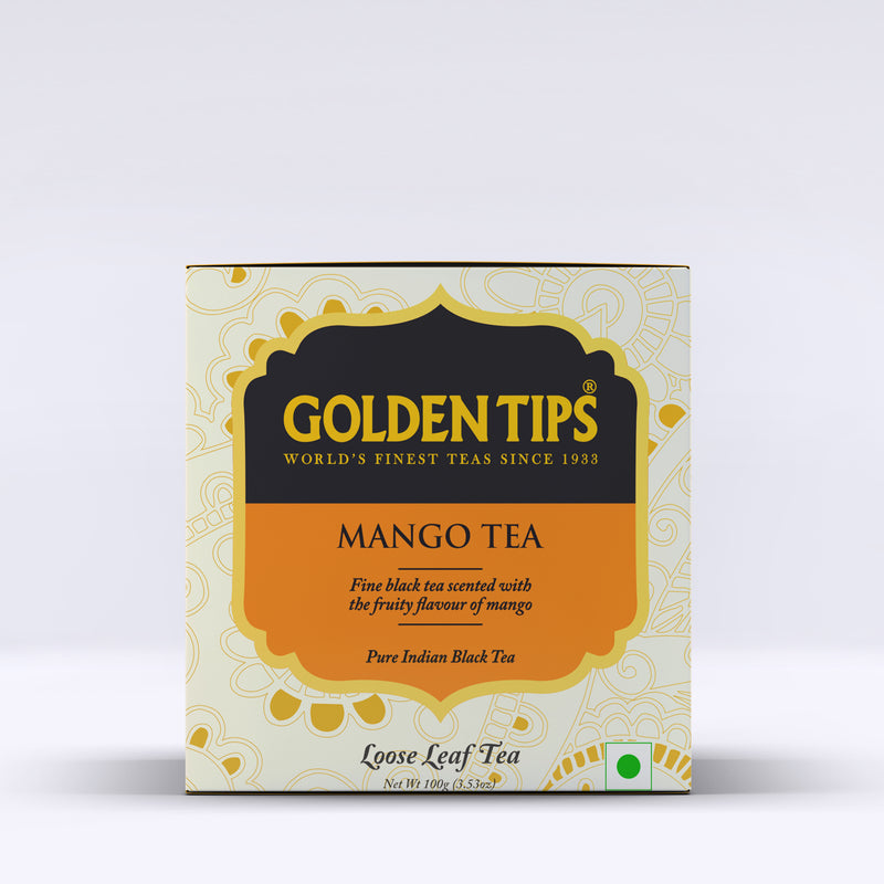Mango Flavoured Loose Leaf Black Tea - Paper Box