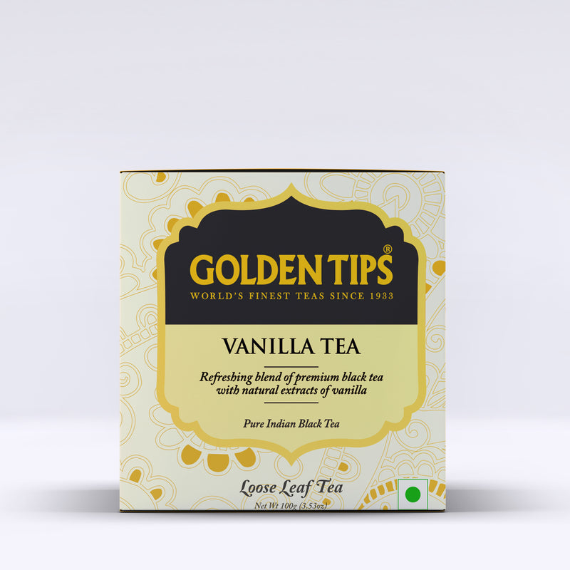 Vanilla Flavoured Black Tea - Paper Box