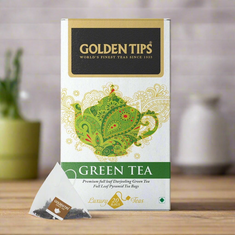 Green Full Leaf Pyramid - Tea bags