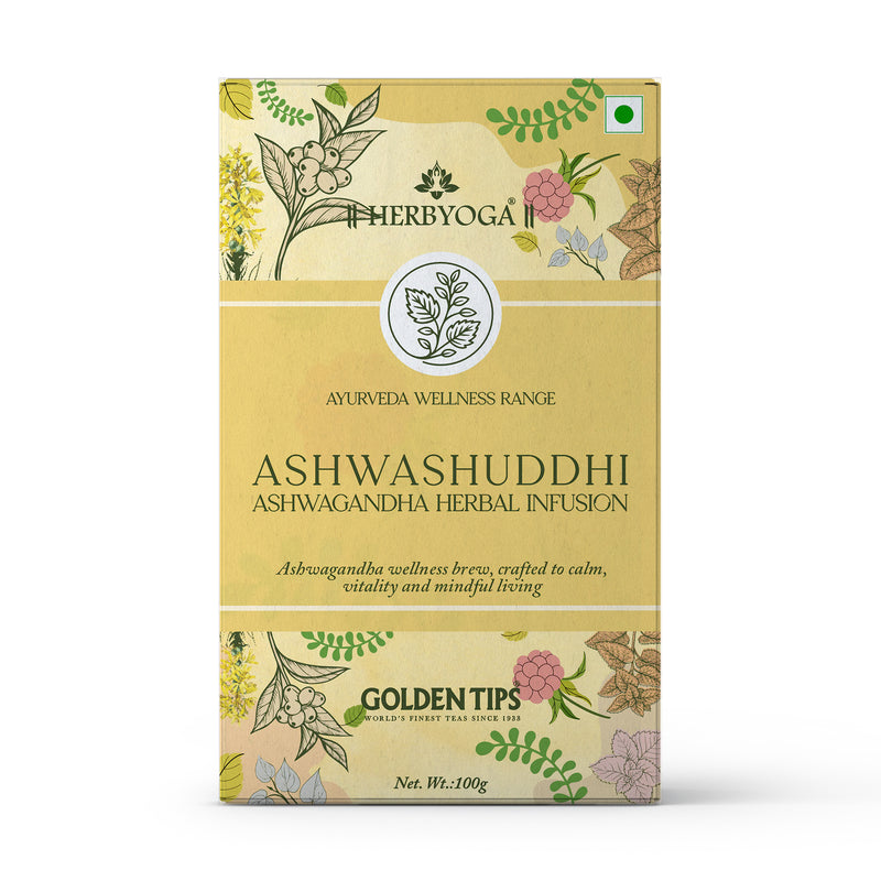 Herbyoga Ashwashuddhi Ashwagandha Herbal Infusion (Herbal Tea)
