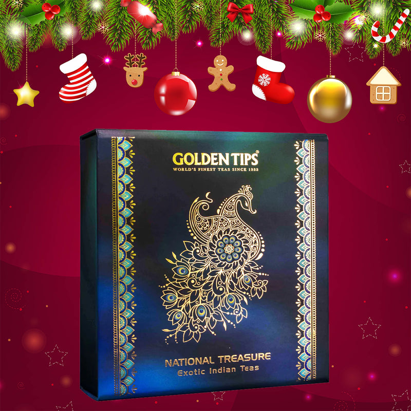 National Treasure Exotic Indian Darjeeling Tea Box