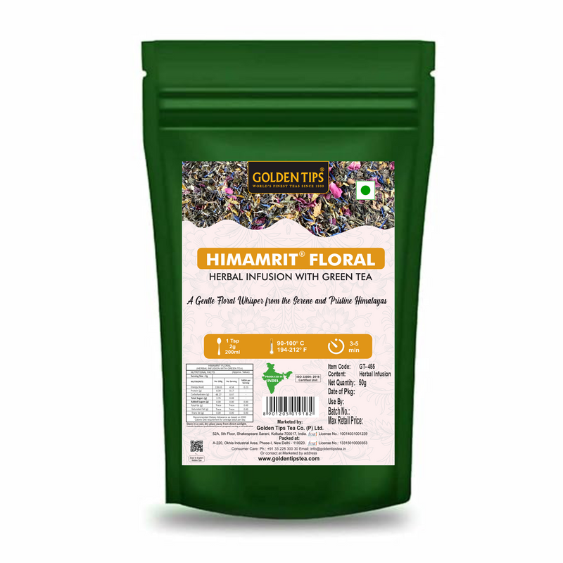 Himamrit Floral Herbal Infusion With Green Tea
