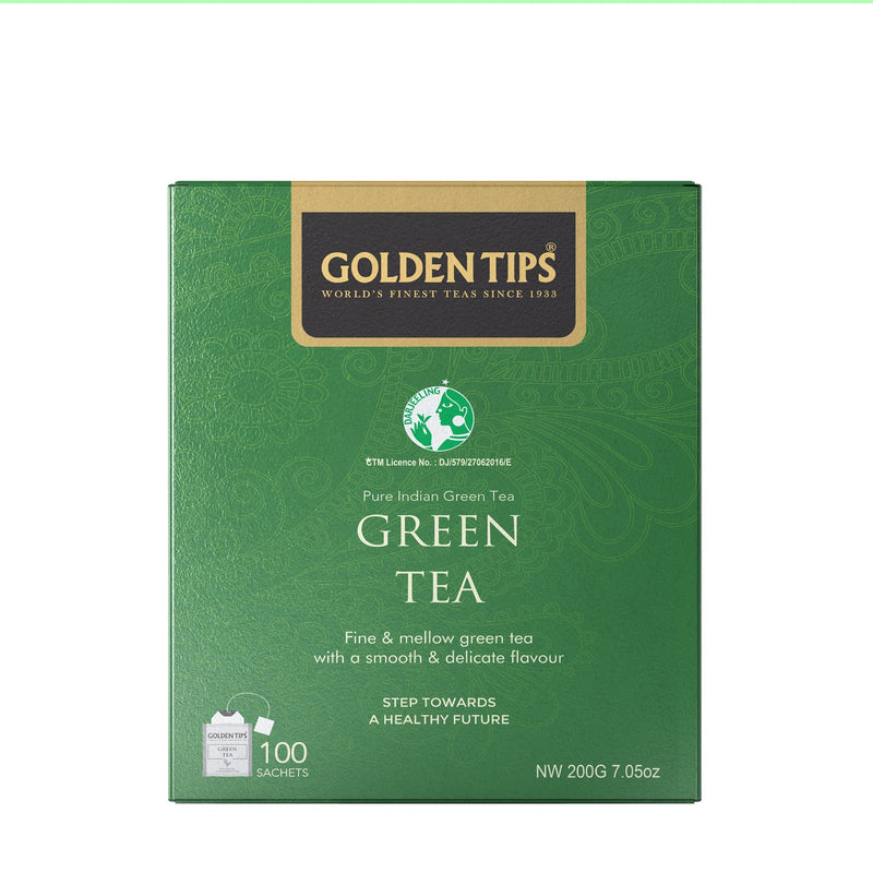 Pure Indian Green Tea - Filter Paper Tea Bags