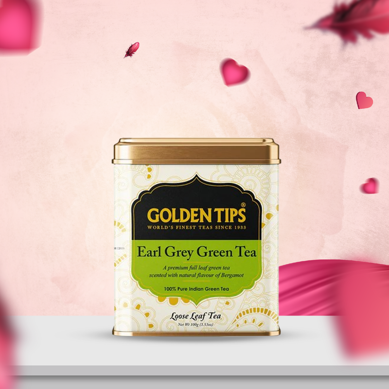 Earl Grey Green Tea - Tin Can