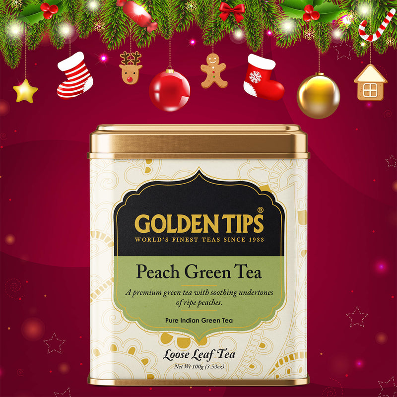 Peach Green Tea - Tin Can