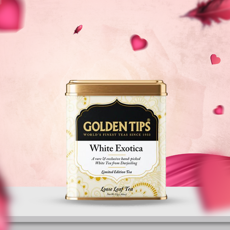 White Exotica Tea - Tin Can
