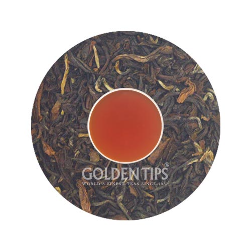 Queen of Hills Premium Darjeeling Tea - Royal Brocade Cloth Bag - Golden Tips