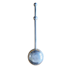 Silver Coated Brass Infuser with Push & Lock for Office, Home, Gifting Purpose, Ornamental and Ostentatious