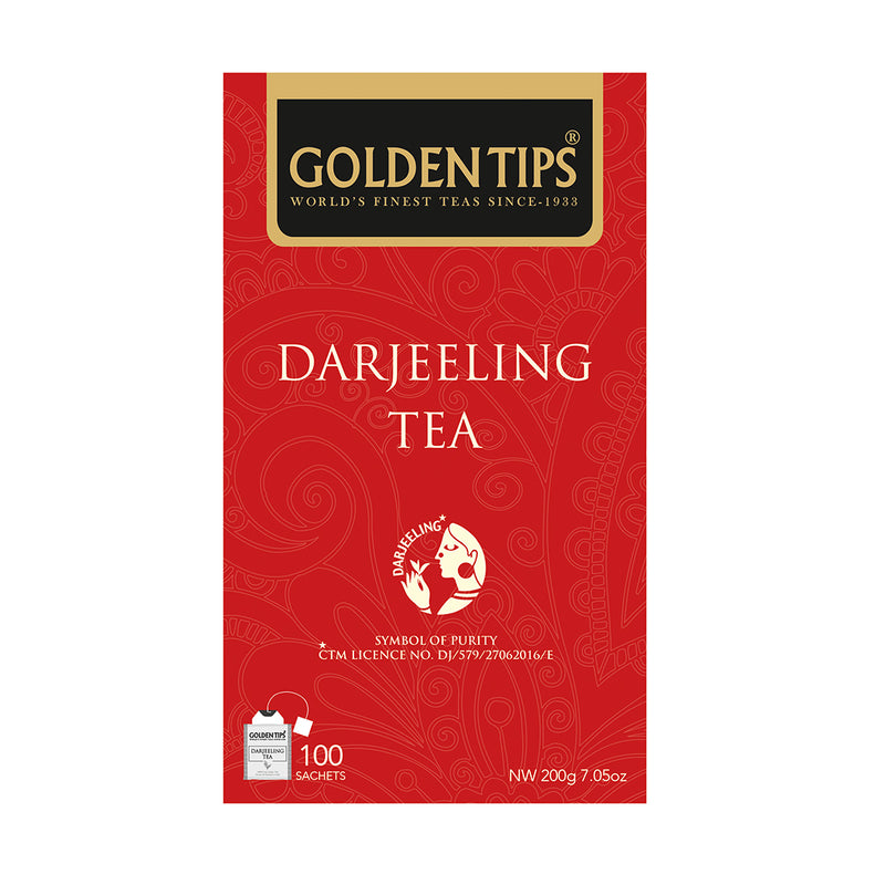 Pure Darjeeling Individual Envelope - Tea Bags - Golden Tips