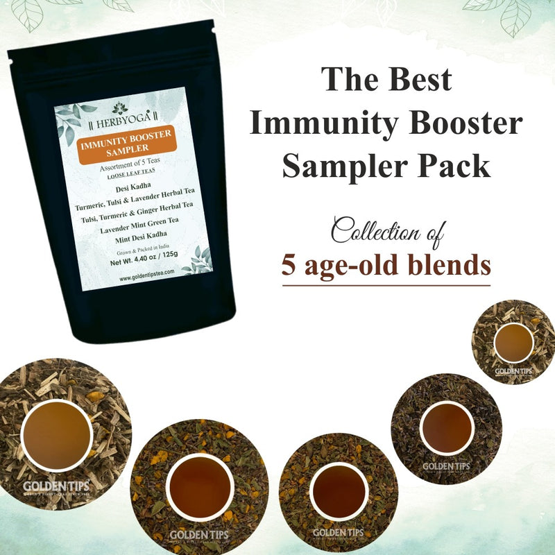 Immunity Booster Sampler Pack - Golden Tips