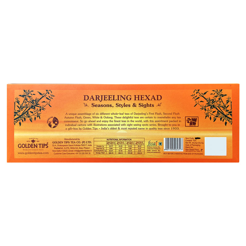 Darjeeling Hexad - Golden Tips