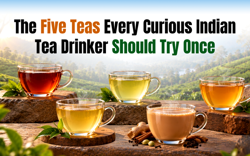 The Five Teas Every Curious Indian Tea Drinker Should Try Once