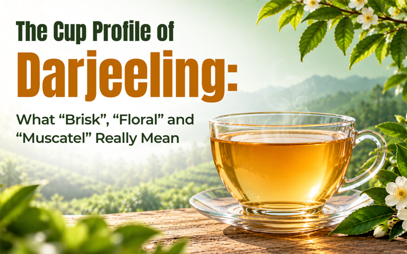 The Cup Profile of Darjeeling: What “Brisk”, “Floral” and “Muscatel” Really Mean