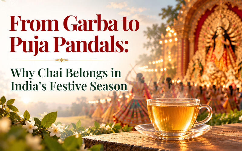 From Garba to Puja Pandals: Why Chai Belongs in India's Festive Season