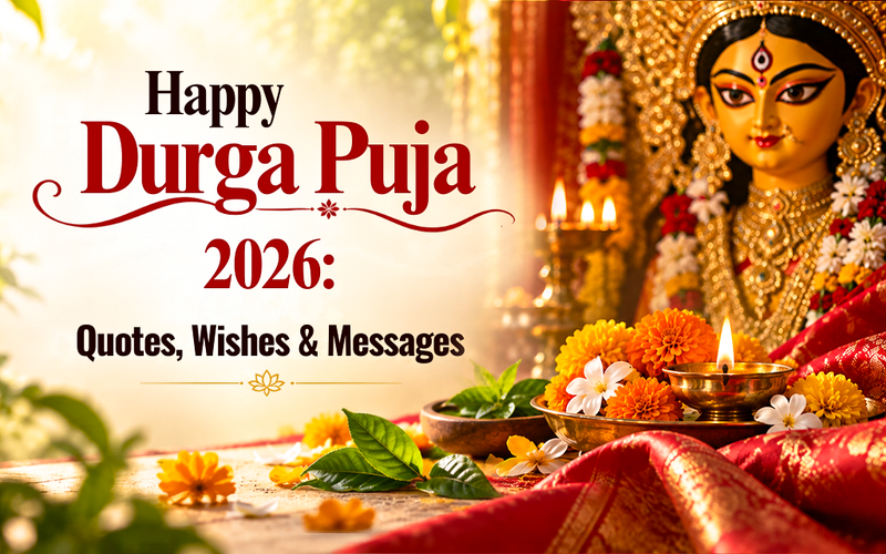 Happy Durga Puja 2026: Quotes, Wishes & Messages