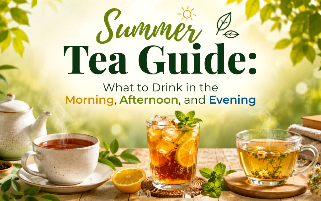 Summer Tea Guide: What to Drink in the Morning, Afternoon, and Evening