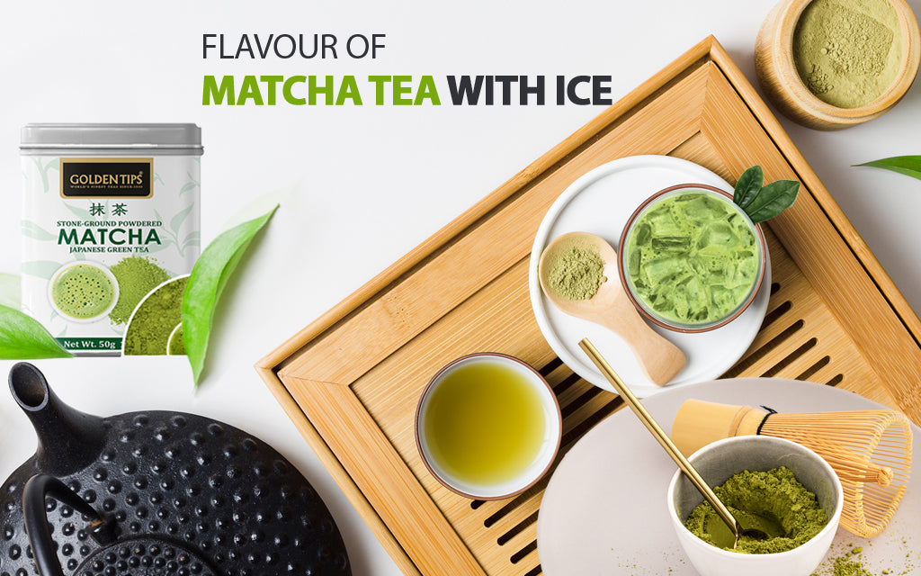 Matcha Ice Tea Recipe with health benefits