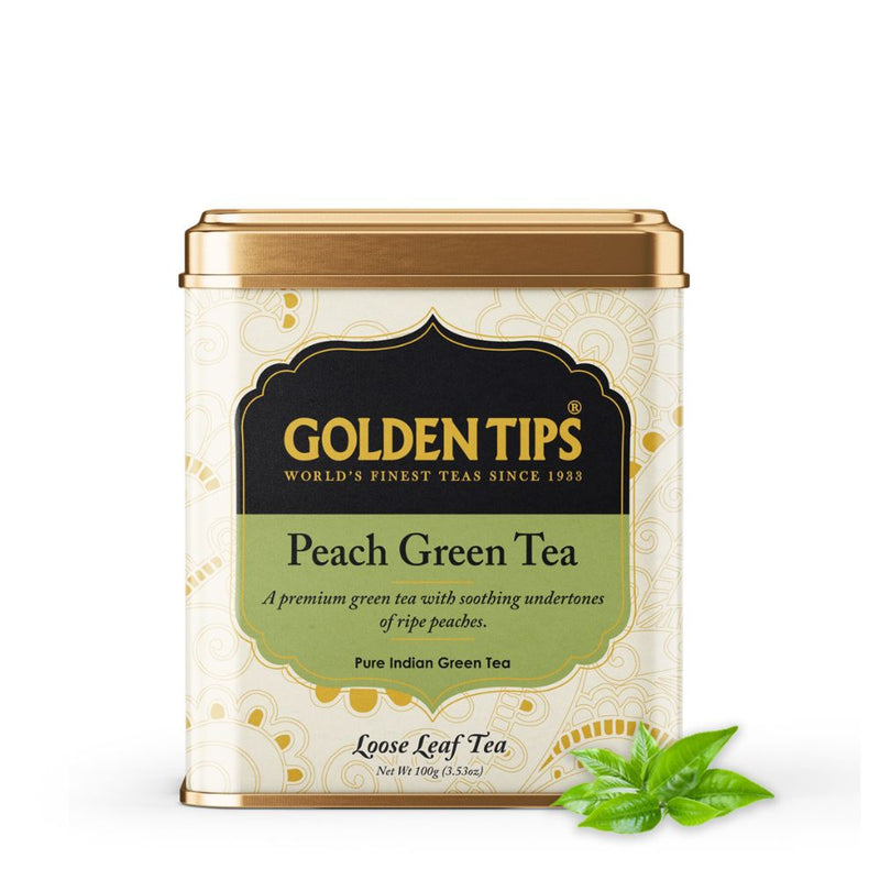 Peach Green Tea - Tin Can