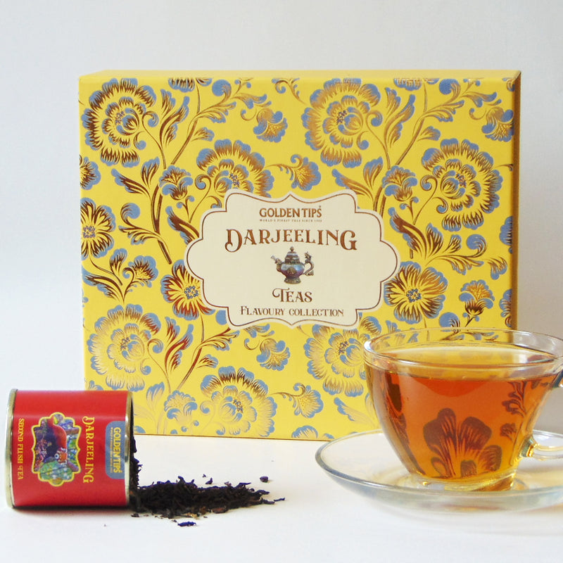 Flavoury Collection Darjeeling Whole Leaf Teas Gift Box
