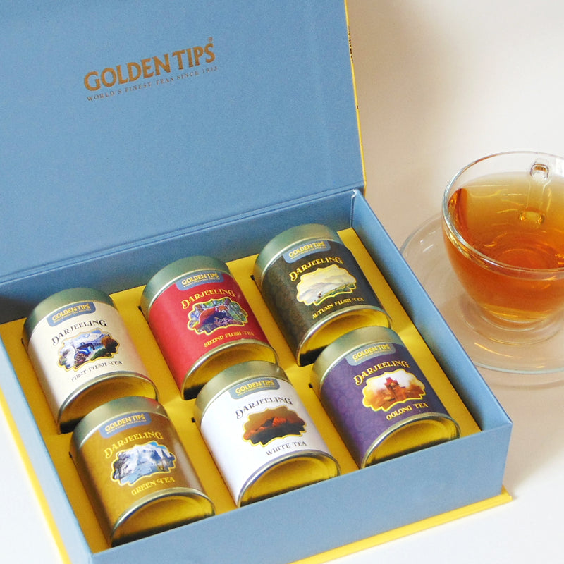 Flavoury Collection Darjeeling Whole Leaf Teas Gift Box