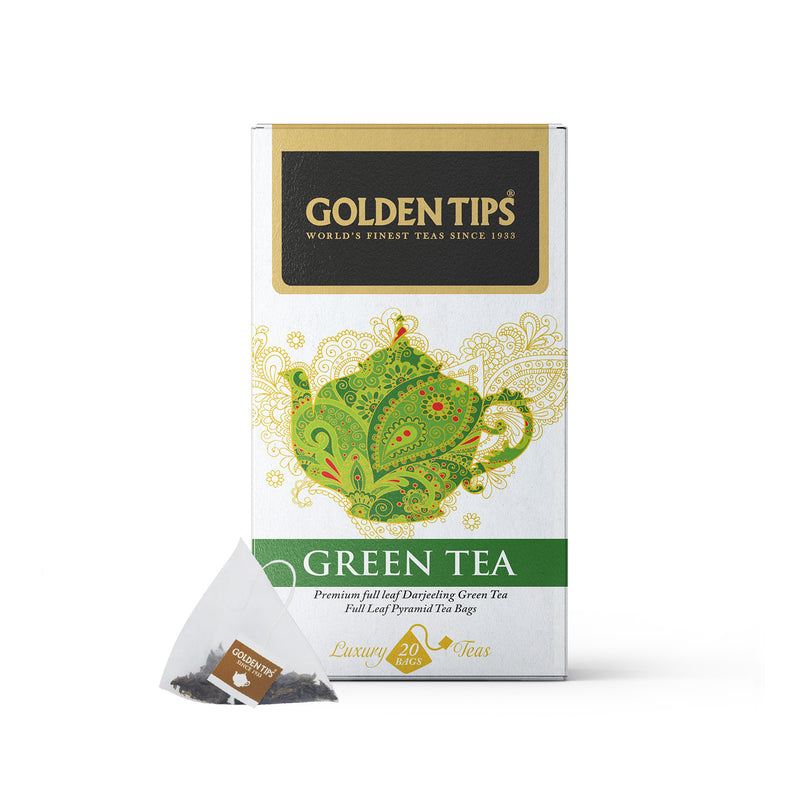 Green Full Leaf Pyramid - Tea bags