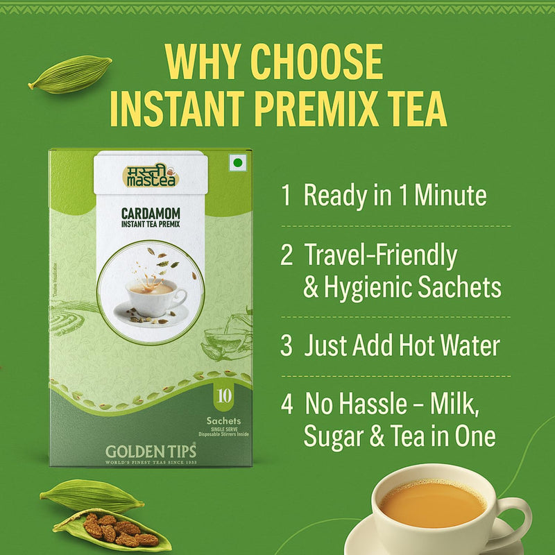 Cardamom Instant Tea Premix
