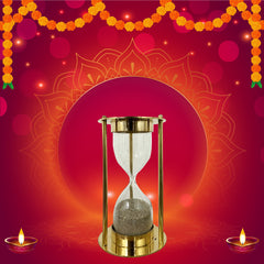 Brass Sand Tea Timer 5 minutes