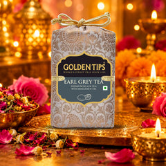 Earl Grey  Tea - Royal Brocade Cloth Bag