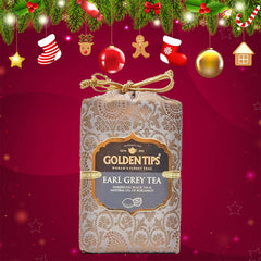 Earl Grey  Tea - Royal Brocade Cloth Bag