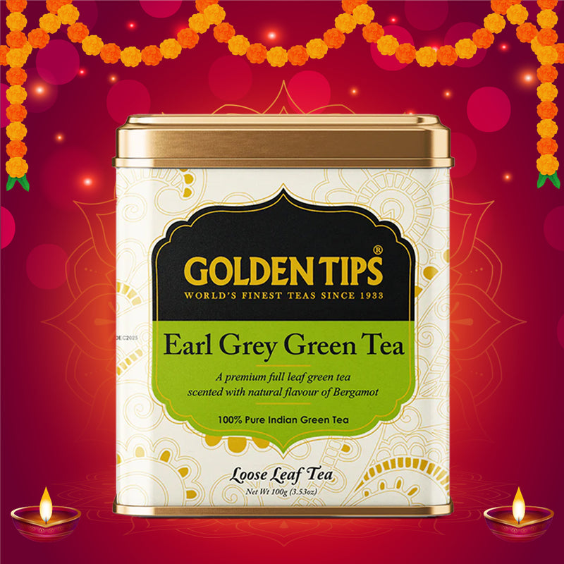 Earl Grey Green Tea - Tin Can