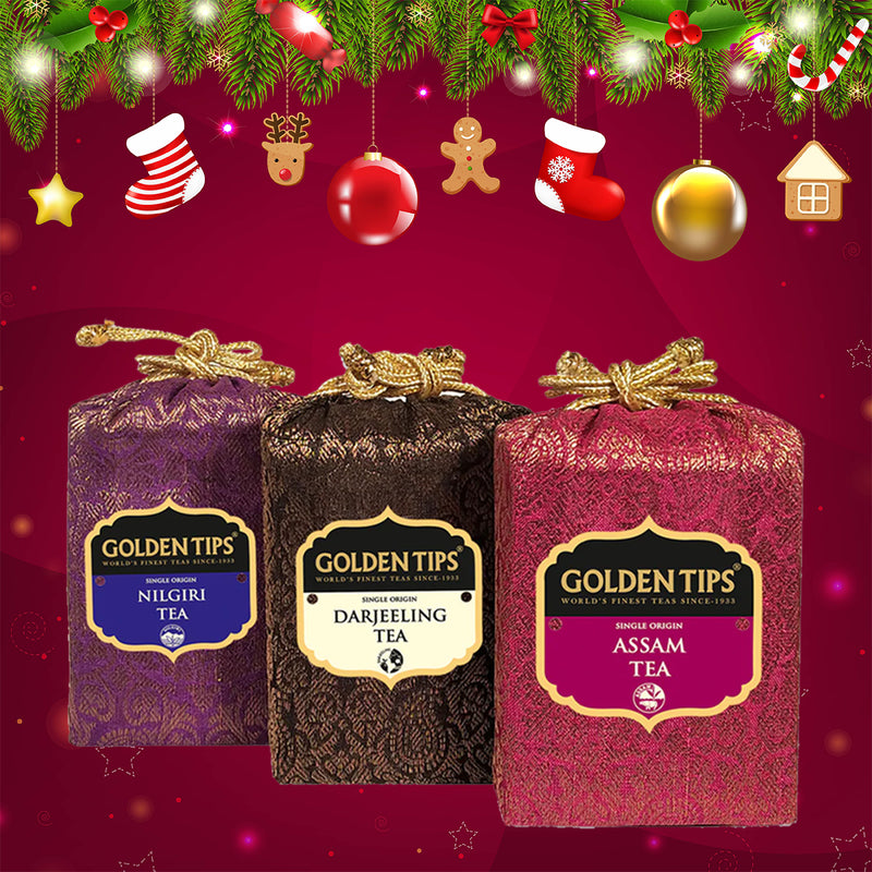 Finest Indian Teas Trio - Darjeeling, Nilgiri & Assam (3x50gm)