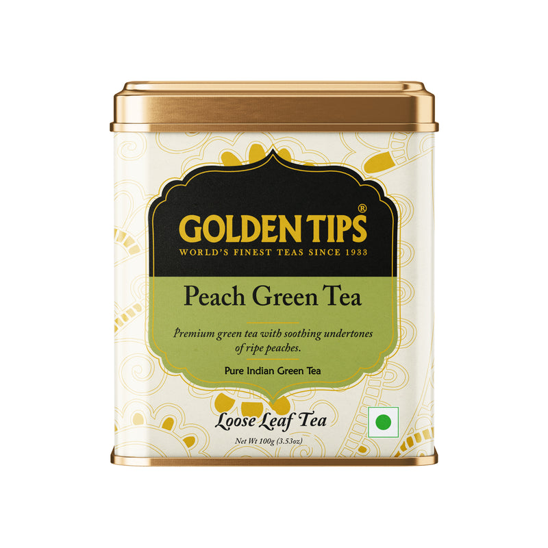 Peach Green Tea - Tin Can