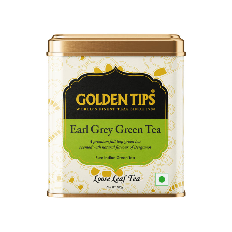 Earl Grey Green Tea - Tin Can