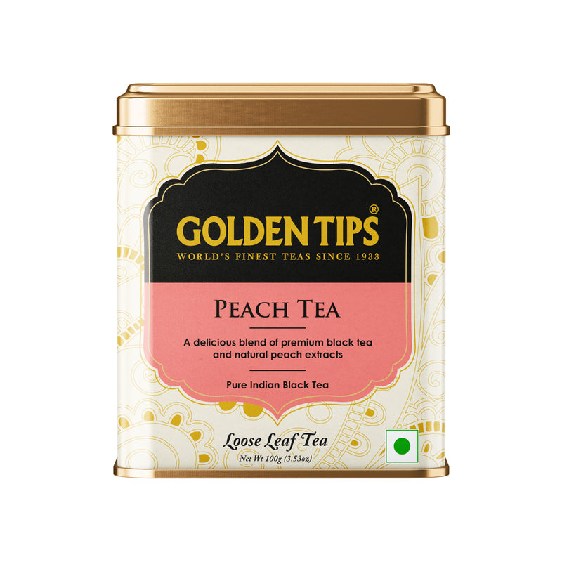 Peach Flavoured Black Tea - Tin Can