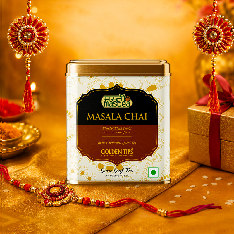 Masala Chai India's Authentic Spiced Tea - Tin Can