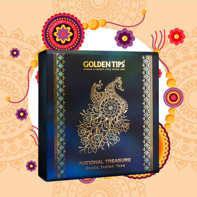 National Treasure Exotic Indian Herbal Tea Box