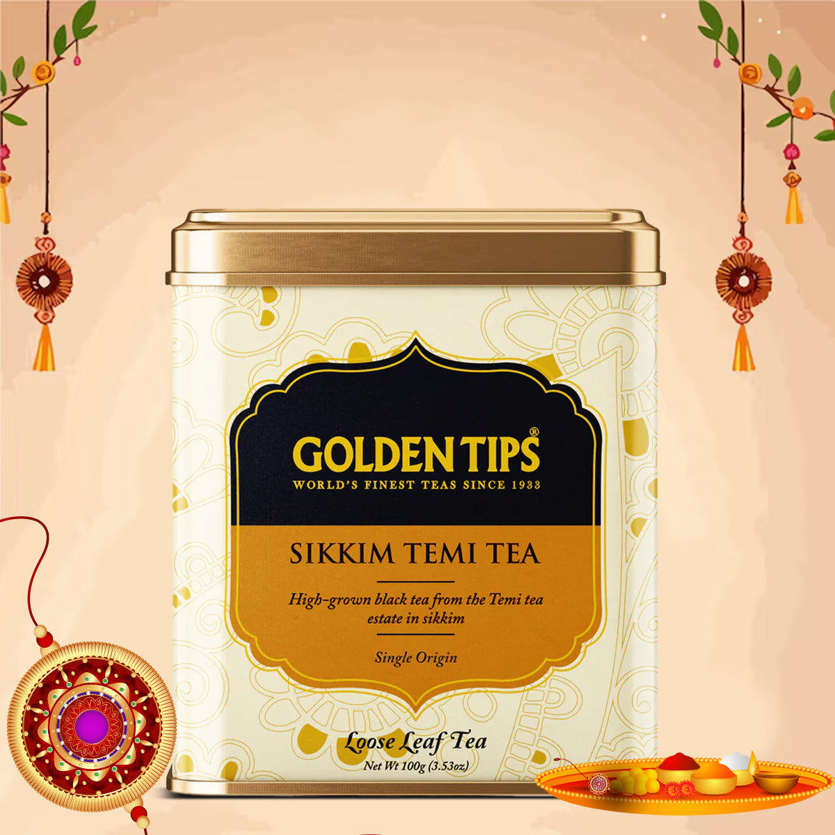 Sikkim Temi Tea - Tin Can