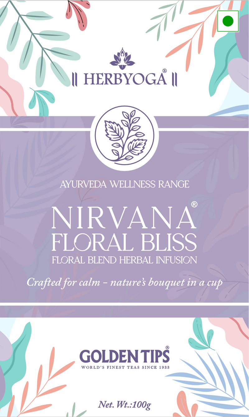 Herbyoga Nirvana Floral Bliss Herbal Infusion (Herbal Tea)