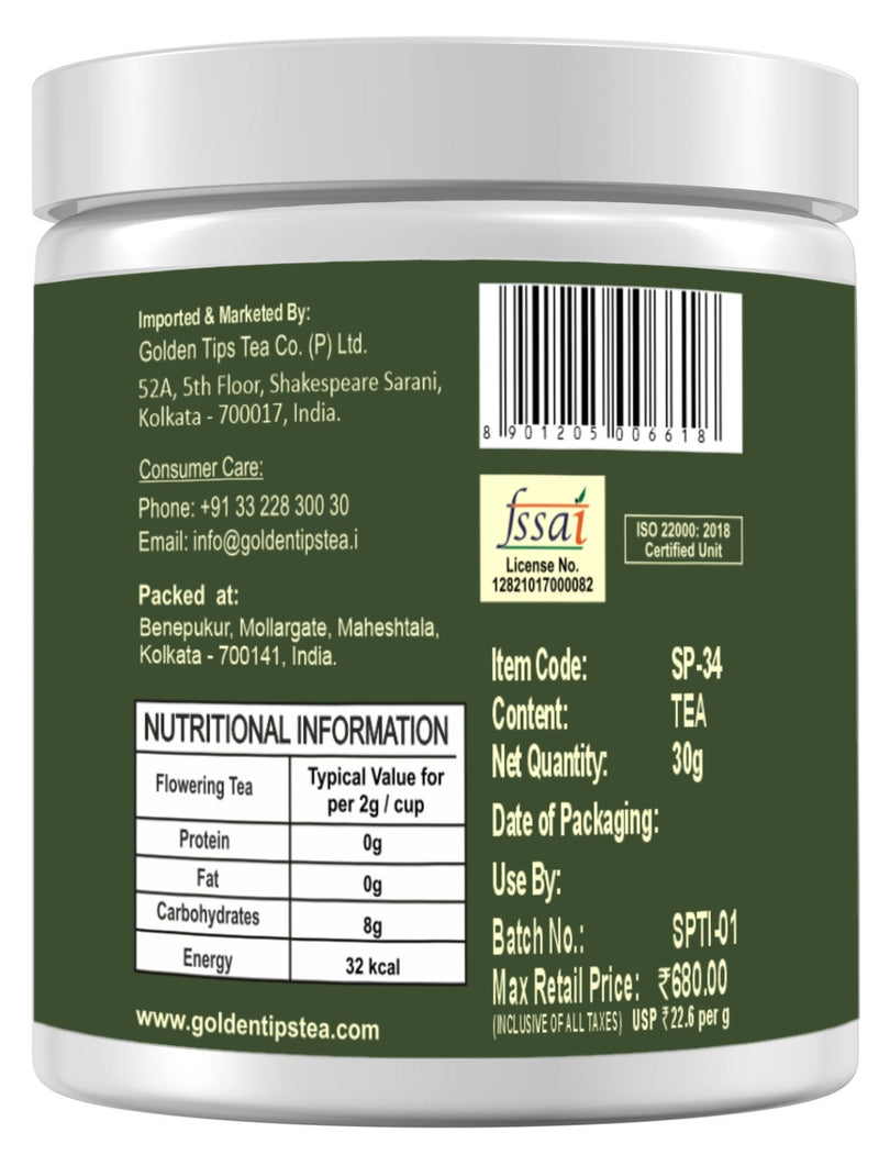 Jasmine Lovers Flowering White Tea