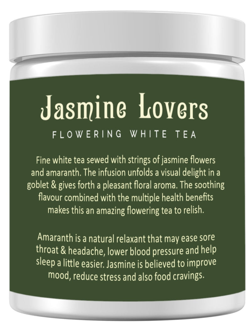 Jasmine Lovers Flowering White Tea