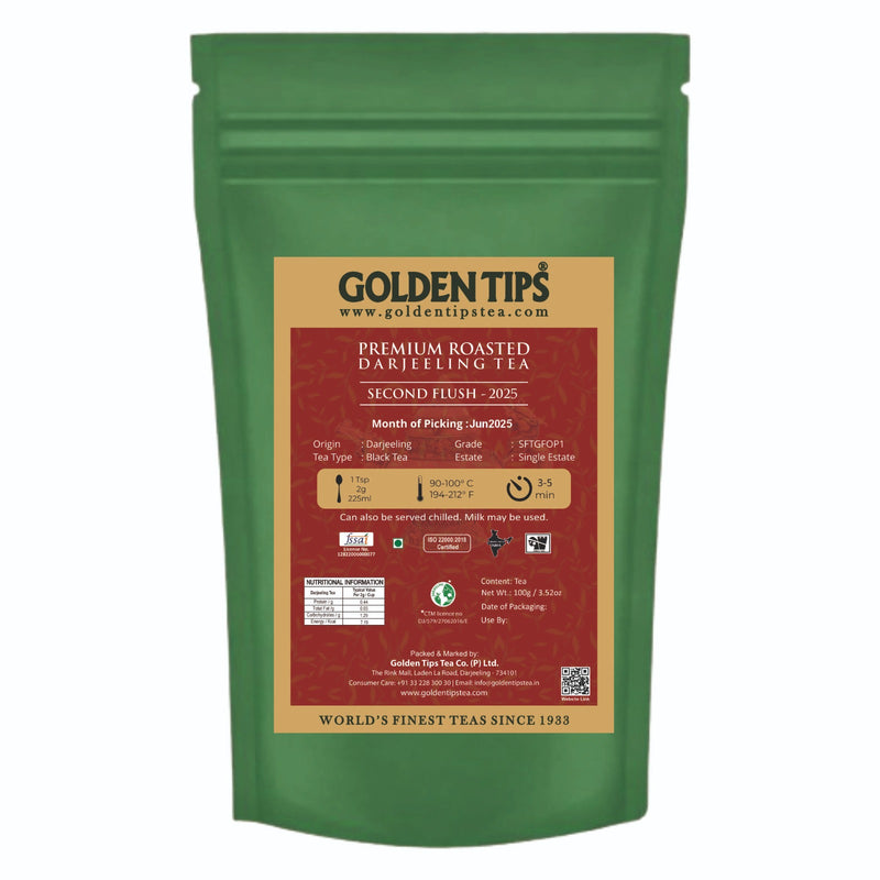 Premium Roasted Darjeeling Black Tea Second Flush