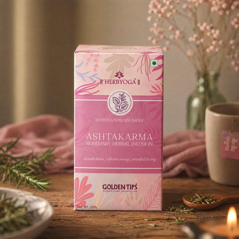 Herbyoga Ashtakarma Rosemary herbal Infusion (Herbal Tea)