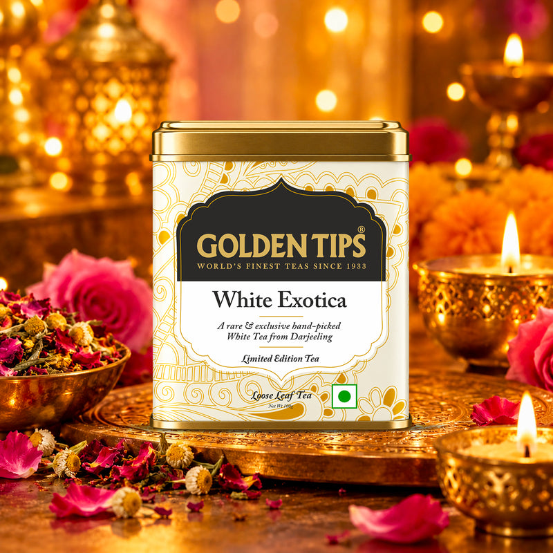 White Exotica Tea - Tin Can