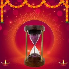 Wooden Sand Tea Timer 3 Minutes - Brewing Tea and Coffee Timer