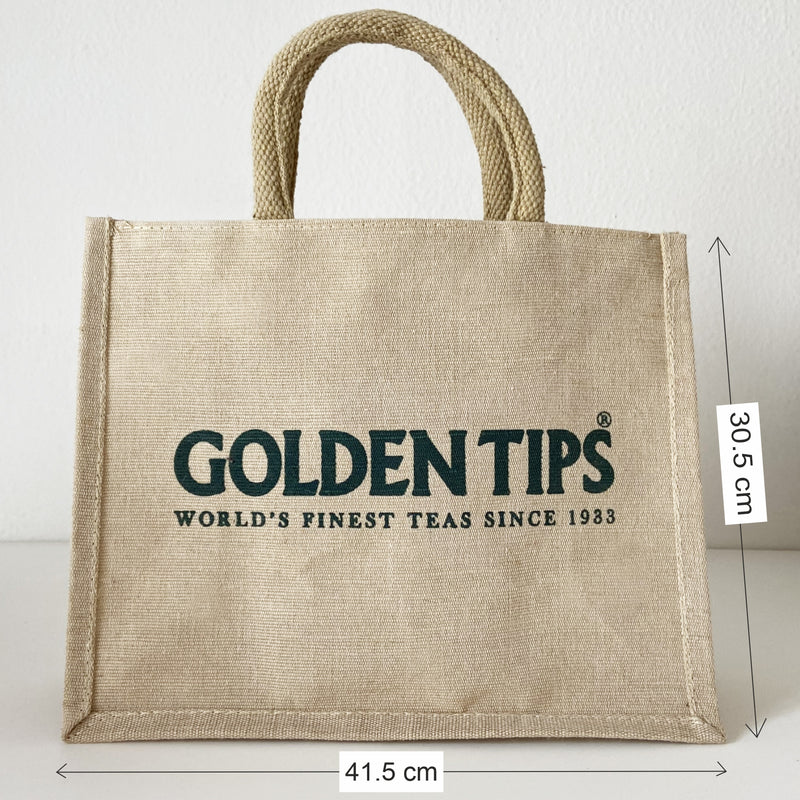 Golden Tips Tea Multipurpose Jute Bag - Eco Friendly