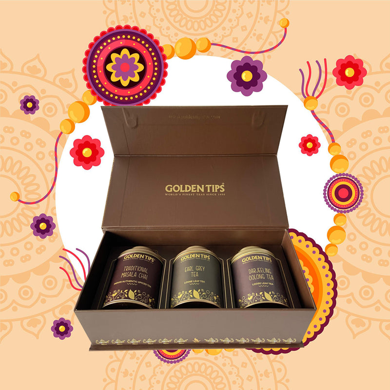 Gift box Combo - Masala Chai + Earl Grey Tea + Oolong Tea