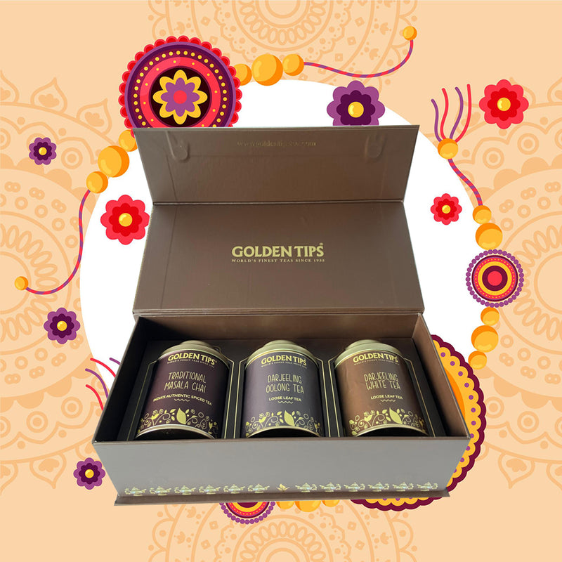 Gift boxes Combo of Masala chai+ Oolong Tea + Darjeeling White Tea