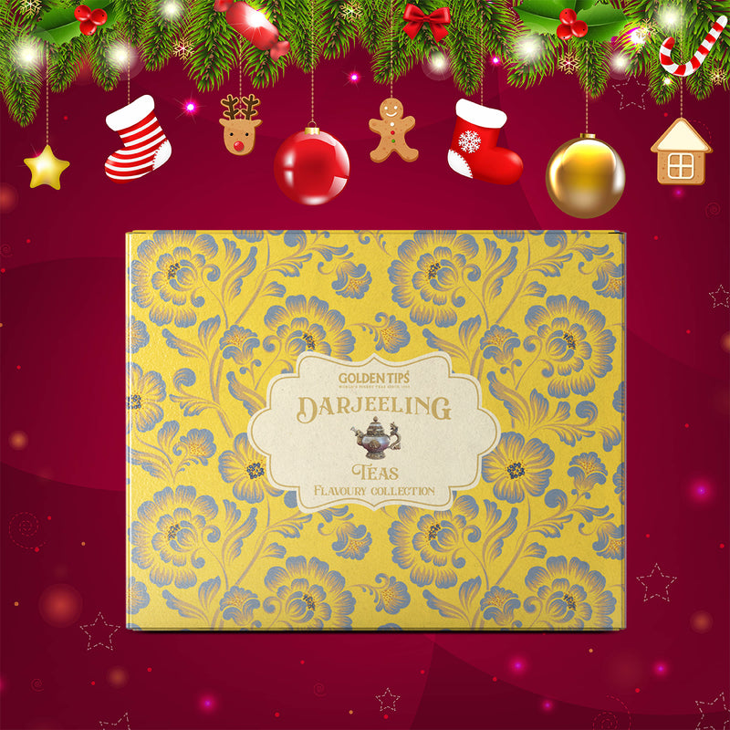 Flavoury Collection Darjeeling Whole Leaf Teas Gift Box