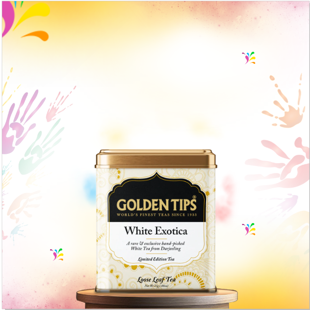 White Exotica Tea - Tin Can